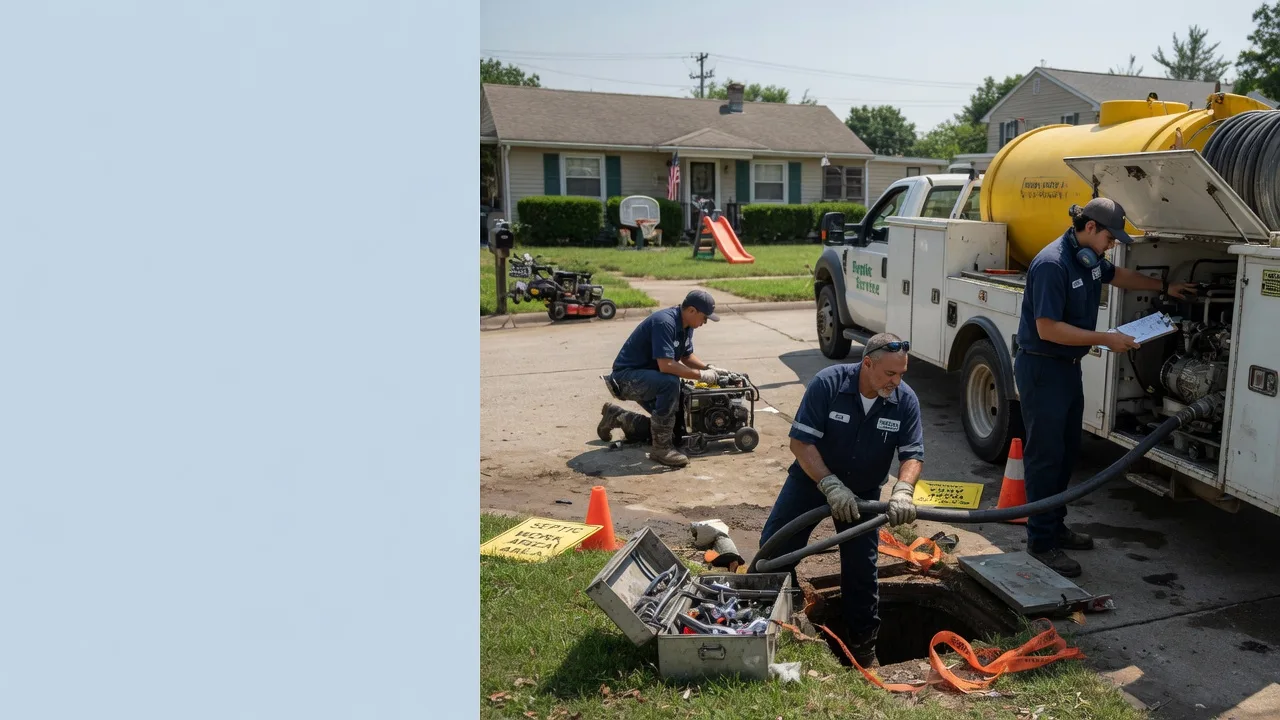 Septic Tank Pumping in Barrackville, WV near me